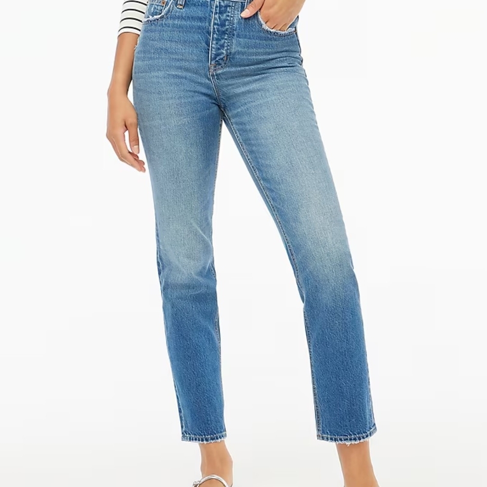 J Crew Premium Edition Straight Legs Button Fly NWT